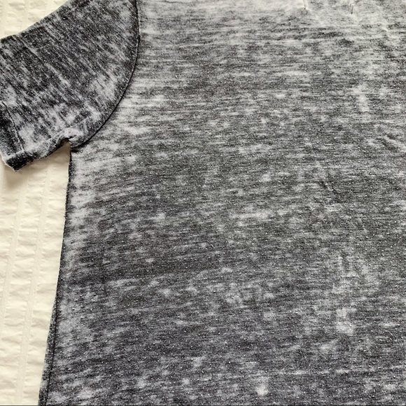 Urban Outfitters Gray Mock Neck Distressed Top - Picture 7 of 7